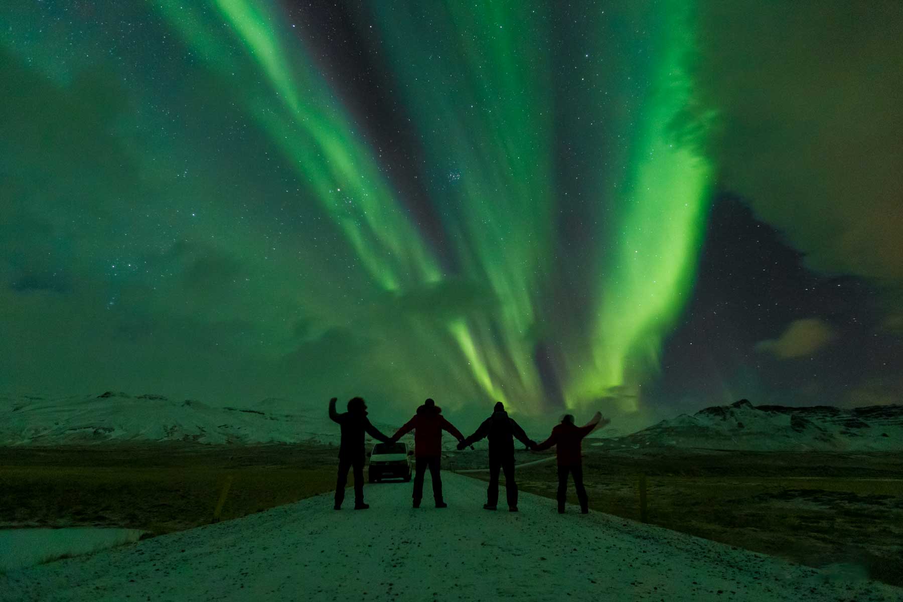 Atelier workshop cours formation photos en voyage roadtrip aurore boreale pour debutant et pose longue en Islande Reykjavik Skogafoss Jokulsarlon Stokksnes Kirkjufell